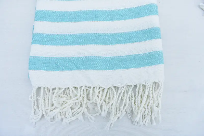 Bridesmaid Gift Towel, Monogrammed Beach Towel, 70x36 Cotton Striped Towel, Gym Towel, Bachelor Bachelorette Party Favors, Anniversary Gift For Her - 6
