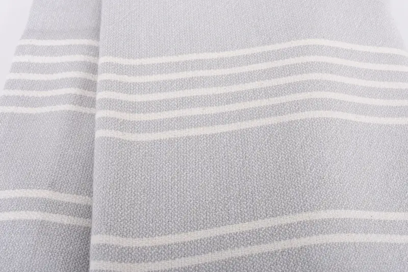 Turkish Tablecloth, 96x70 Cotton Striped Towel, Woven Blanket, Wedding Anniversary Gift, Bachelor Gift, Housewarming Gift, Organic Throw, Tablecloth - 4