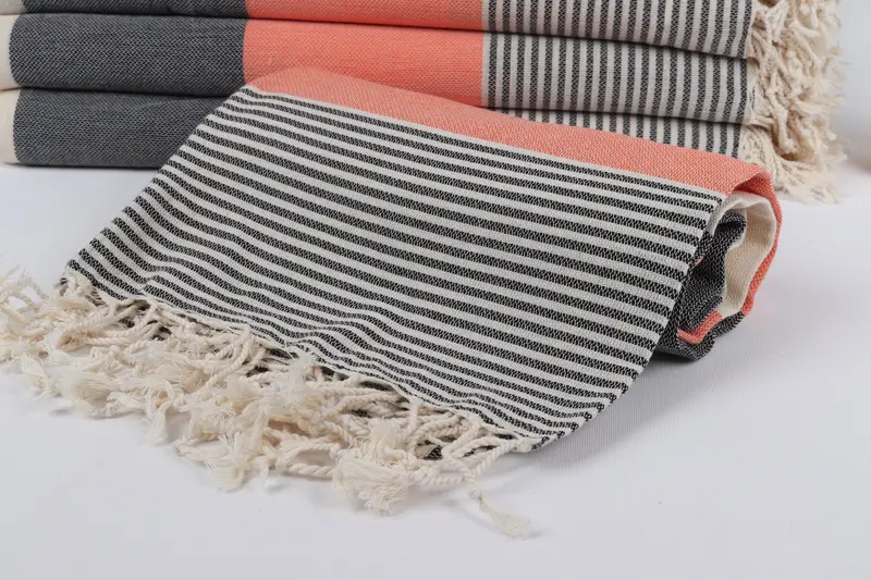 68x40 Cotton Striped Towel, Eco-Friendly Turkish Towel, Bachelor Bachelorette Party Favors, Turkish bath towel, Bachelor Party Favors, Beach towel - 4