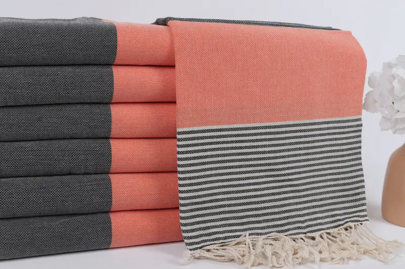 68x40 Cotton Striped Towel, Eco-Friendly Turkish Towel, Bachelor Bachelorette Party Favors, Turkish bath towel, Bachelor Party Favors, Beach towel - 2