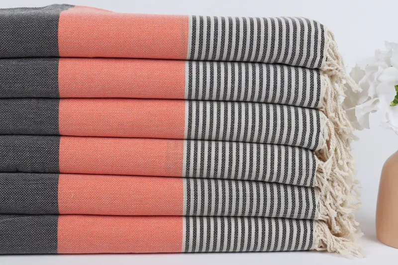 68x40 Cotton Striped Towel, Eco-Friendly Turkish Towel, Bachelor Bachelorette Party Favors, Turkish bath towel, Bachelor Party Favors, Beach towel - 3