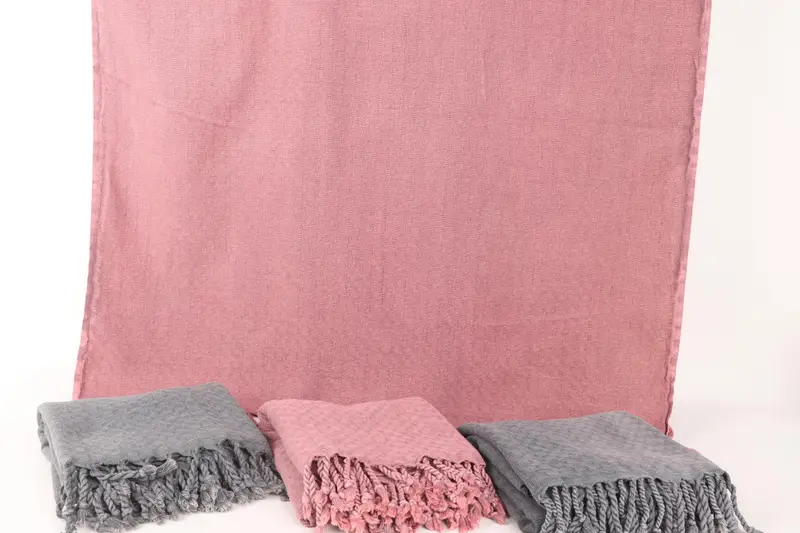 Housewarming Gift, Lightweight Turkish towel, 64x32 Cotton Stonewashed Geometric Towel, Luxury Beach Towel, Personalized Gifts, Birthday Gift - 8