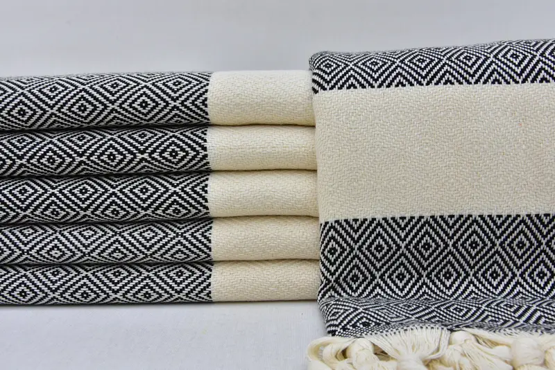 Gift For Bride, Beach Bachelorette Party Decorations, Spa Towel, Turkish Hand Towel, Small Bath Towels, 36x20 Cotton Diamond Towel, Bridesmaid Gifts - 4