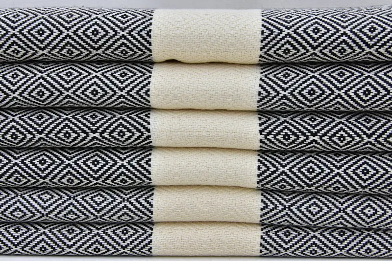 Gift For Bride, Beach Bachelorette Party Decorations, Spa Towel, Turkish Hand Towel, Small Bath Towels, 36x20 Cotton Diamond Towel, Bridesmaid Gifts - 3