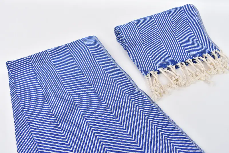 Monogram Hand Towel, Decorative Towel, Personalized Gift, 40x20 Cotton Herringbone Towel, Bathroom Towels, Bridal Shower Gift, Wedding For Favor - 7