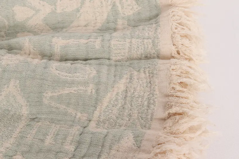 Personalized Blanket, Bridesmaid Gifts, Woven Throw Blanket, 98x76 Cotton Love Design Towel, Turkish Bedcover, Personalized Wedding Gift For Couple - 8