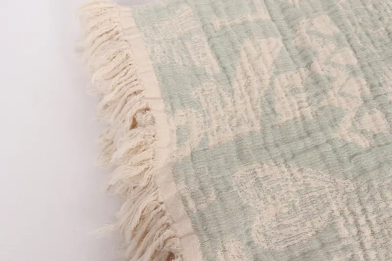 Personalized Blanket, Bridesmaid Gifts, Woven Throw Blanket, 98x76 Cotton Love Design Towel, Turkish Bedcover, Personalized Wedding Gift For Couple - 7