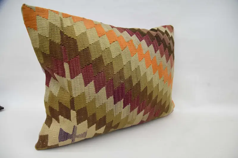 Car Pillow Case, 20x28 Beige Pillow Sham, Cushion Case, Decorative Pillow Case, Pillow for Sofa, Boho Pillow Sham Cover, Interior Designer Pillow - 3