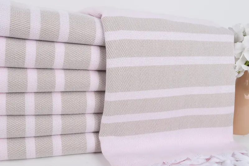 68x36 Cotton Chevron Towel, Personalized Towel Gift, Embroidery Towels, Housewarming Gift, Bachelor Gifts, Bridesmaid Gift, Wedding Hand Made Gift - 2