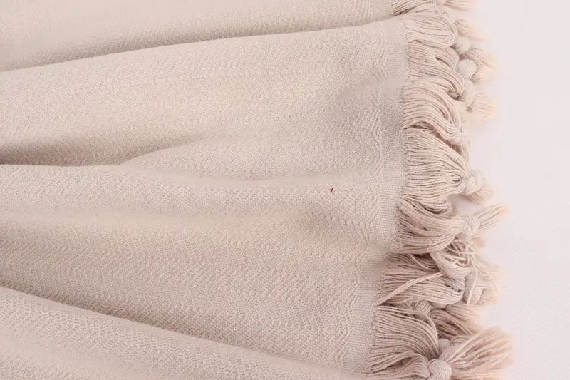 Organic Throw, 88x70 Cotton Stonewashed Chevron Towel, Housewarming Gift, Tablecloth, Valentines Gift, Personalized Gifts, Family Gift Basket - 8