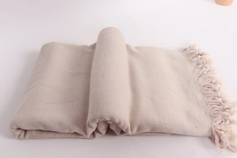 Organic Throw, 88x70 Cotton Stonewashed Chevron Towel, Housewarming Gift, Tablecloth, Valentines Gift, Personalized Gifts, Family Gift Basket - 6