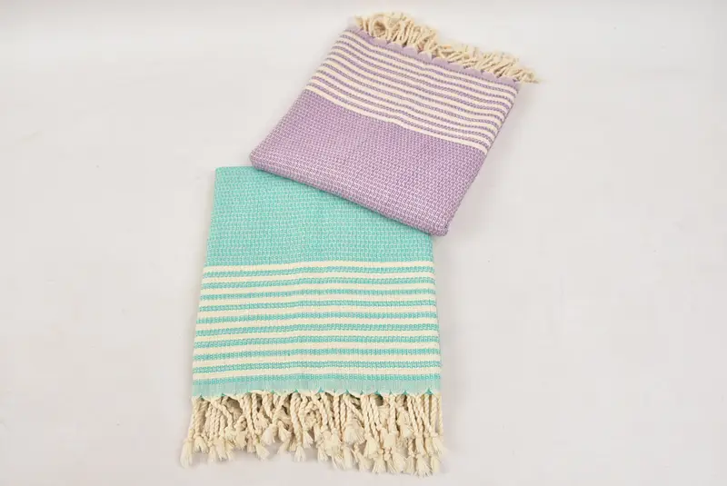 Bathroom Towels, Turkish Towel Monogram, Boyfriend Christmas Gift, 44x22 Cotton Striped Towel, Gifts For Him, Custom Hand Towel, Turkish Hand Towel - 7