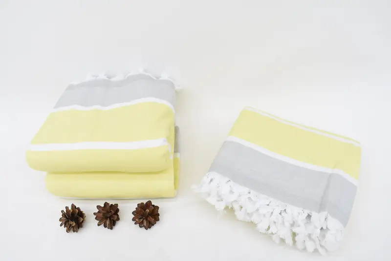 Best Wedding Gift, Spa Gift, Organic Cotton Towel, Quick-dry towel, Best Beach Towel, 68x40 Cotton Striped Terry Towel, Bachelorette Party Favors - 7