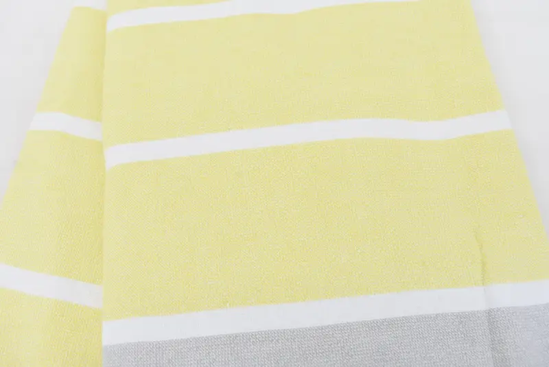 Best Wedding Gift, Spa Gift, Organic Cotton Towel, Quick-dry towel, Best Beach Towel, 68x40 Cotton Striped Terry Towel, Bachelorette Party Favors - 5