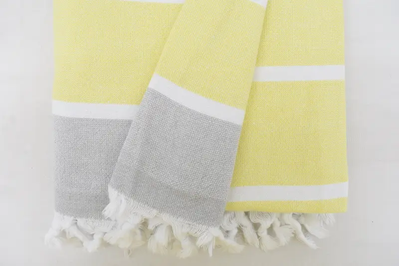 Best Wedding Gift, Spa Gift, Organic Cotton Towel, Quick-dry towel, Best Beach Towel, 68x40 Cotton Striped Terry Towel, Bachelorette Party Favors - 4