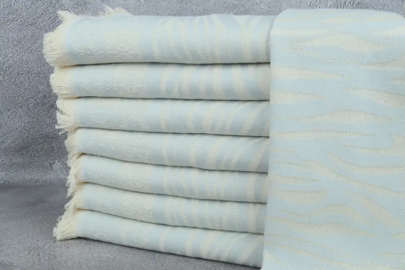 Turkish Towel Hand Towel, Decorative Towel, Bridal Gifts, Bridesmaid Gifts, Kitchen Towel, 28x20 Cotton Striped Towel, Bachelorette Party Items - 1