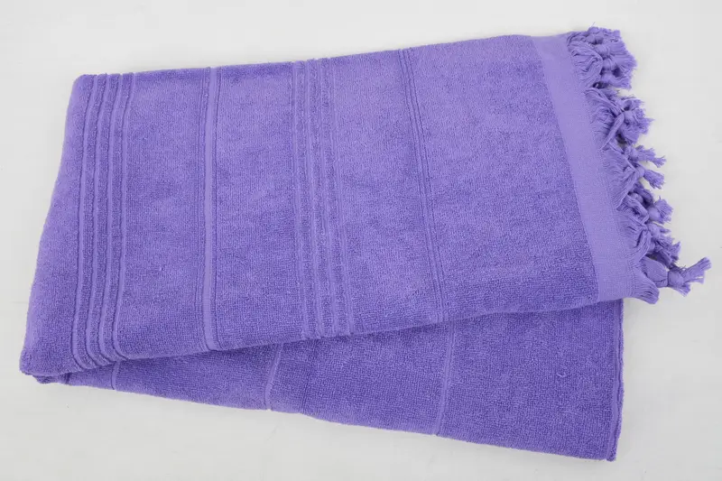 Travel Towel, Custom Gift, Home Decor Gifts, Grandma Gift, Gift For Wedding Day, 70x36 Cotton Striped Terry Towel, Soft towel, Monogram Towels - 6
