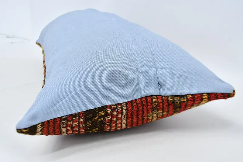 Antique Pillows, Vintage Kilim Throw Pillow, Pillow, Natural Cushion, Bolster Throw Cushion Cover, 16x36 Red Pillow Cover, Interior Designer Pillow - 5