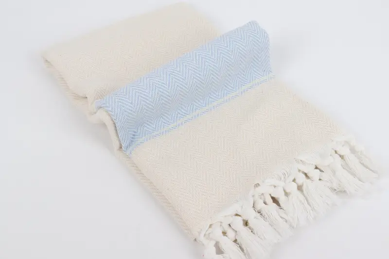 Cotton towel, 70x36 Cotton Herringbone Towel, Valentines Day Gift For Him, Beach Towel Bulk, Customized Turkish Towel, Absorbent Turkish towel - 6