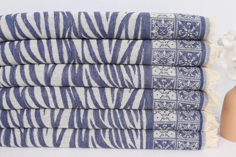 Bachelorette Gifts, Monogram Kitchen Towel, Personalized Hand Towel, Gym Towel, 28x20 Cotton Striped Towel, Monogram Towels, Personalized Dish Towel - 3