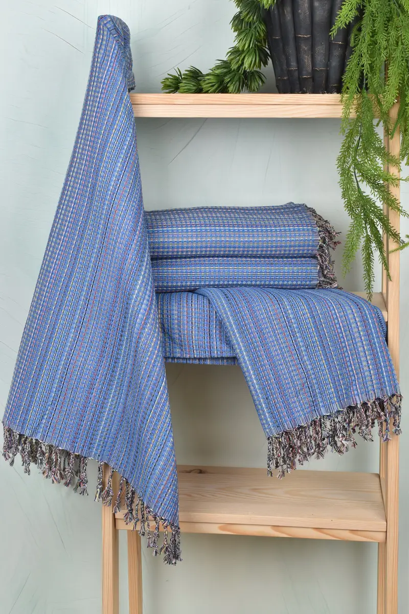 Organic Turkish towel, Turkish towel, Custom Turkish Towel, Baby Boy Gift, Custom Name Towel, Custom Wedding Gift, 70x40 Cotton Geometric Towel - 6