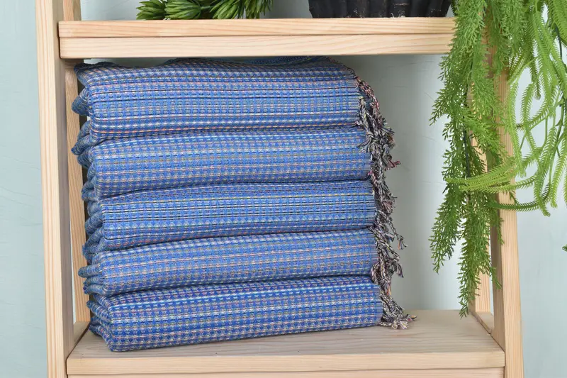 Organic Turkish towel, Turkish towel, Custom Turkish Towel, Baby Boy Gift, Custom Name Towel, Custom Wedding Gift, 70x40 Cotton Geometric Towel - 2