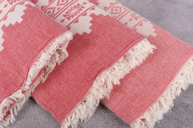 Personalized Gifts, Woven Throw Blanket, Housewarming Gift, Spooky Bachelorette Party, 92x80 Cotton Kilim Towel, Bachelorette Party Favors Beach - 5