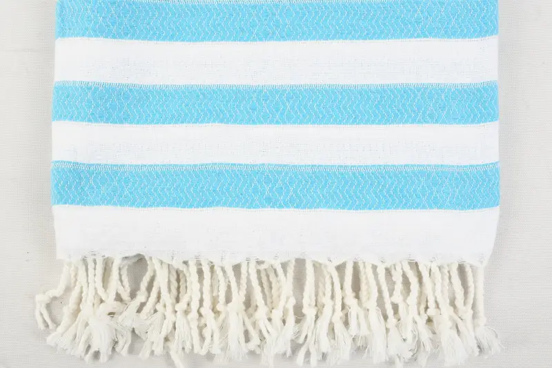 Oversized Beach Towel, Luxury towel, Turkish Towel Personalized, Beach Towel Bulk, 70x36 Cotton Striped Towel, Sand-resistant towel, Memorial Gift - 7