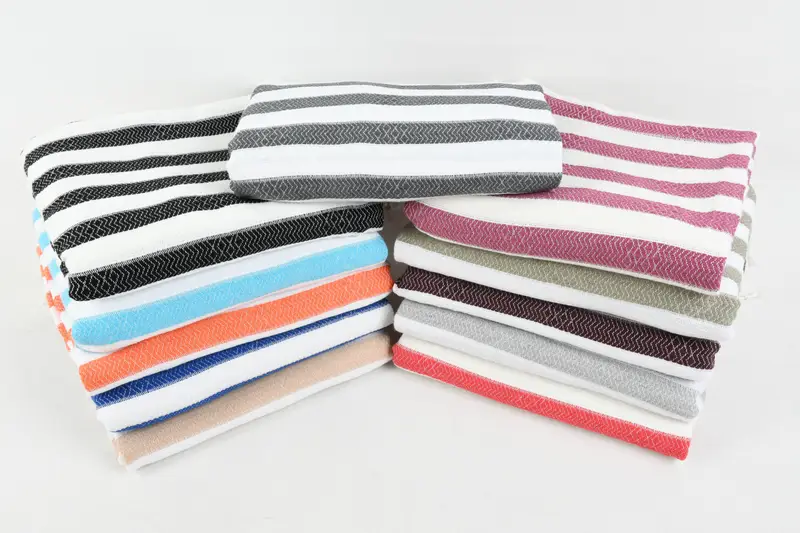 Oversized Beach Towel, Luxury towel, Turkish Towel Personalized, Beach Towel Bulk, 70x36 Cotton Striped Towel, Sand-resistant towel, Memorial Gift - 6