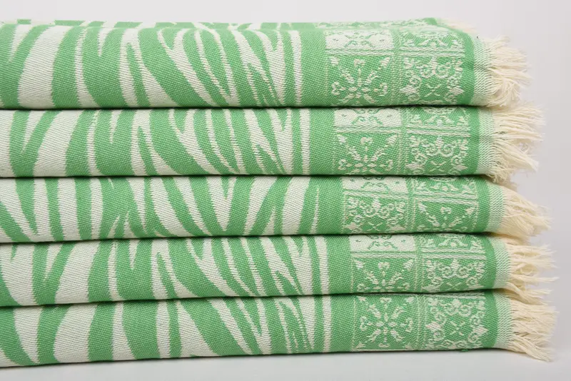 Organic Towel, Personalized Hand Towel, Personalized Kitchen Towel, Monogram Kitchen Towel, 28x20 Cotton Striped Towel, Maid Of Honor Gift - 4