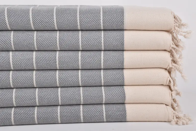 Bachelorette Towel, Holiday Towel, Turkish Hand Towel, Spa Gift, Personalized Kitchen Towel, Monogrammed Hand Towel, 40x18 Cotton Herringbone Towel - 3