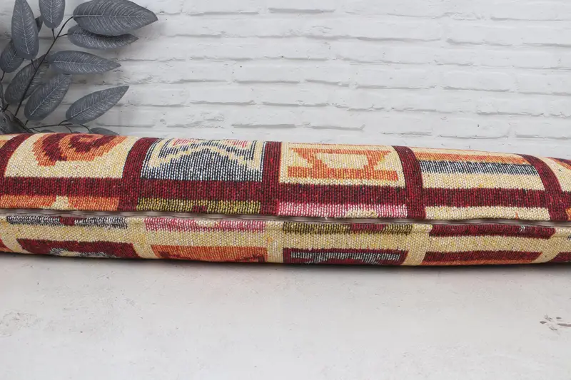 12x48 Red Pillow Cover, Pillow, Pillow for Sofa, Customized Pillow, Nautical Throw Pillow Cover, Boho Pillow Sham Cover, Vintage Pillow - 4