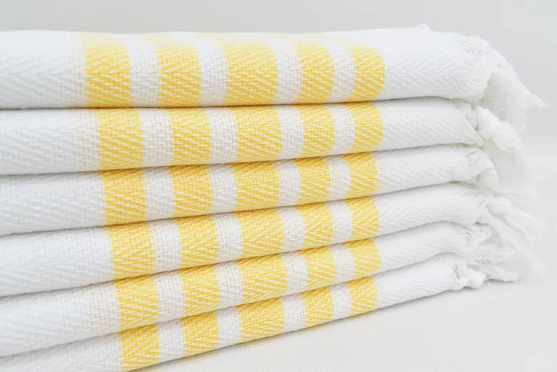Monogram Hand Towel, Monogram Turkish Bath Towel, Personalize Gift, 36x24 Cotton Herringbone Towel, Monogram Kitchen Towel, Wedding Favors - 3