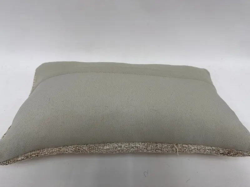 Boho Pillow Sham Cover, Kilim Pillow, 12x20 White Pillow Cover, Cushion Cover, Office Chair Pillow Sham, Ethnical Kilim Rug Pillow - 7