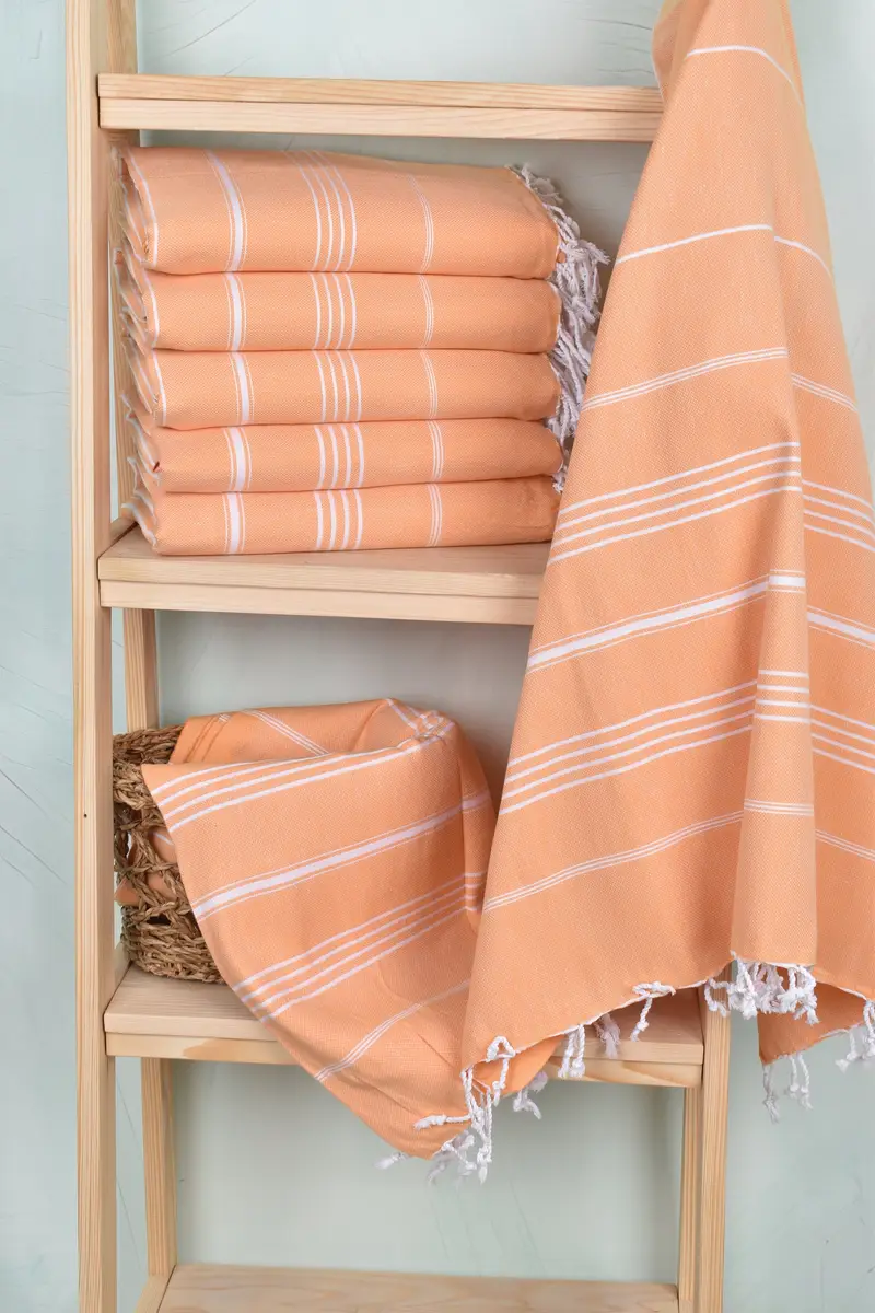 Gift For Wedding Day, Bath towel, Gift Boxes Towel, Hammam Towel USA, 70x40 Cotton Striped Towel, Personalized Gifts, Gift For Her, Towel With Name - 3