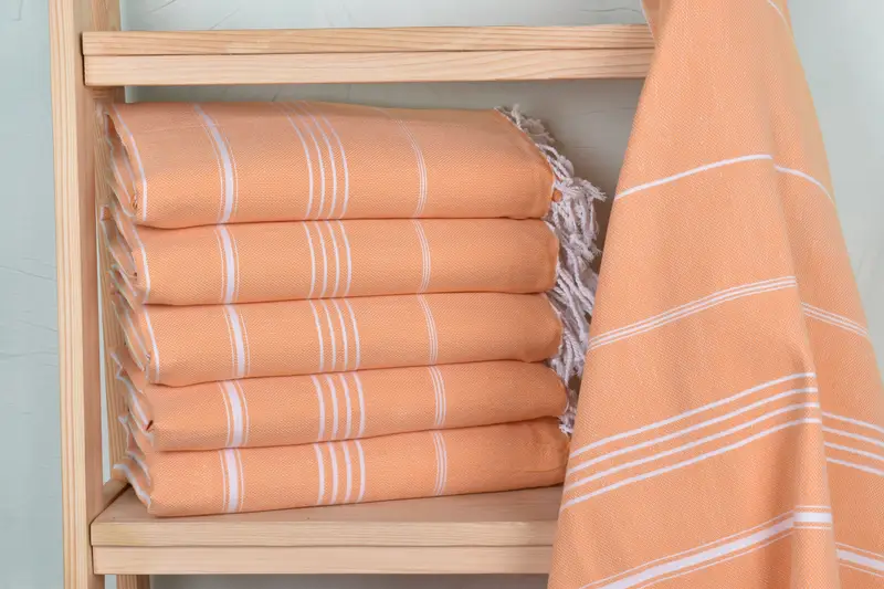 Gift For Wedding Day, Bath towel, Gift Boxes Towel, Hammam Towel USA, 70x40 Cotton Striped Towel, Personalized Gifts, Gift For Her, Towel With Name - 2
