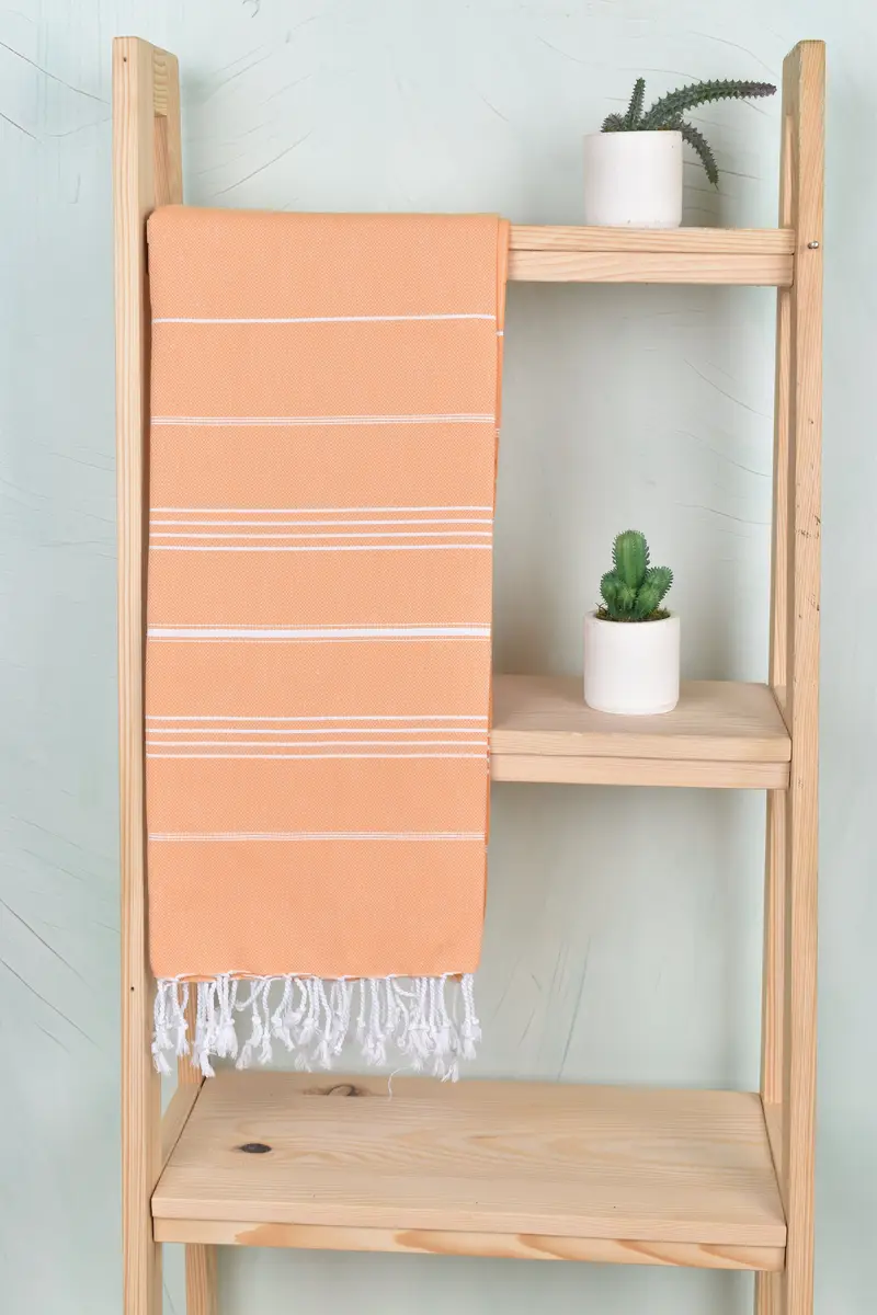 Gift For Wedding Day, Bath towel, Gift Boxes Towel, Hammam Towel USA, 70x40 Cotton Striped Towel, Personalized Gifts, Gift For Her, Towel With Name - 8