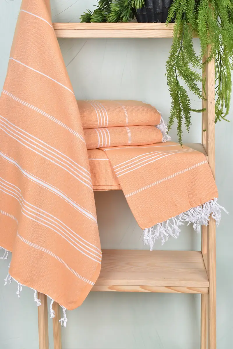 Gift For Wedding Day, Bath towel, Gift Boxes Towel, Hammam Towel USA, 70x40 Cotton Striped Towel, Personalized Gifts, Gift For Her, Towel With Name - 6