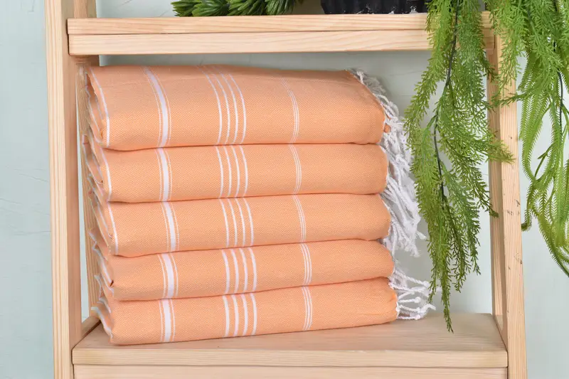 Gift For Wedding Day, Bath towel, Gift Boxes Towel, Hammam Towel USA, 70x40 Cotton Striped Towel, Personalized Gifts, Gift For Her, Towel With Name - 1