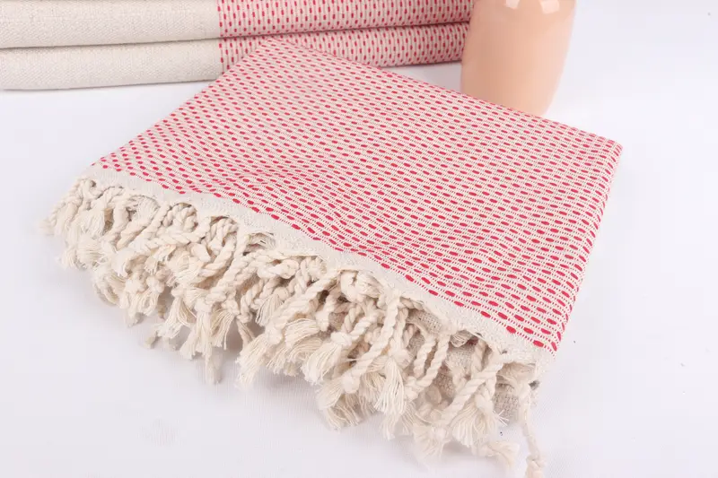 Lightweight Turkish towel for beach, Beach Towel Bulk, Yoga Towel, 70x40 Cotton Polka Dot Towel, Monogram Beach Towel, Thin towel, Bathroom Towel - 5