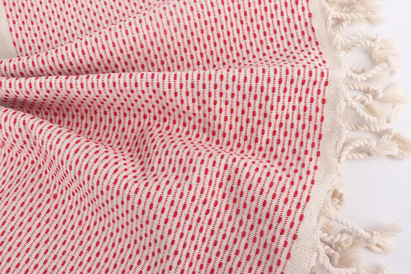 Lightweight Turkish towel for beach, Beach Towel Bulk, Yoga Towel, 70x40 Cotton Polka Dot Towel, Monogram Beach Towel, Thin towel, Bathroom Towel - 8