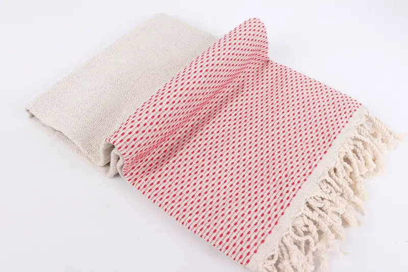 Lightweight Turkish towel for beach, Beach Towel Bulk, Yoga Towel, 70x40 Cotton Polka Dot Towel, Monogram Beach Towel, Thin towel, Bathroom Towel - 6