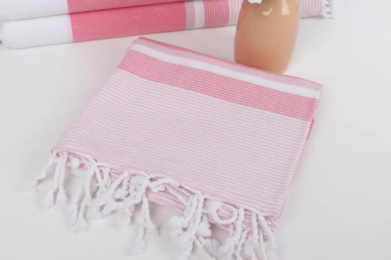 Bachelorette Party Favors, Embroidery Towels, Bachelorette Party Gifts Bridesmaids, Summer Towel, 68x40 Cotton Striped Towel, Custom Wedding Gifts - 5