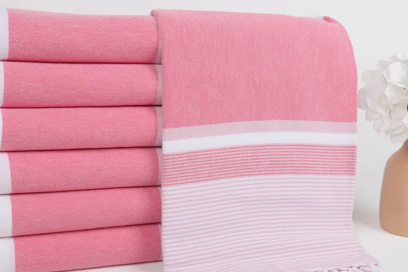 Bachelorette Party Favors, Embroidery Towels, Bachelorette Party Gifts Bridesmaids, Summer Towel, 68x40 Cotton Striped Towel, Custom Wedding Gifts - 2