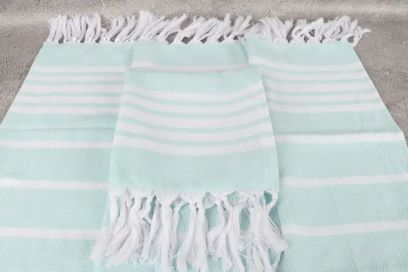 Wedding Gift, Gift For Best Friend, Gifts For Him, 40x20 Cotton Zig zag Towel, Towel With Name, Turkish Towel Hand Towel, Personalized Kitchen Towel - 4
