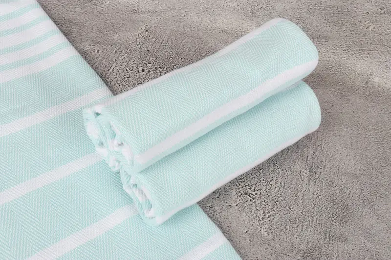Wedding Gift, Gift For Best Friend, Gifts For Him, 40x20 Cotton Zig zag Towel, Towel With Name, Turkish Towel Hand Towel, Personalized Kitchen Towel - 7