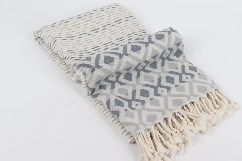Bridal Shower Favor, Lightweight Turkish towel, 70x40 Cotton Diamond Towel, Towel With Name, Large Turkish Towel, Bachelorette Gifts, Pool Towels - 6