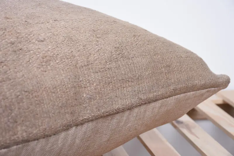 28x28 Brown Pillow, Pillow for Sofa, Kilim Pillow Cover, Vintage Pillow Cover, Garden Cushion, Pillow Case, Boho Pillow Sham Cover - 7