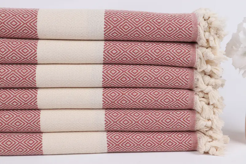 70x40 Cotton Diamond Towel, Thin towel, Luxury towel, Bachelor Party Favors, Family Gift, Bachelorette Party Decorations, Family Gift Basket - 3