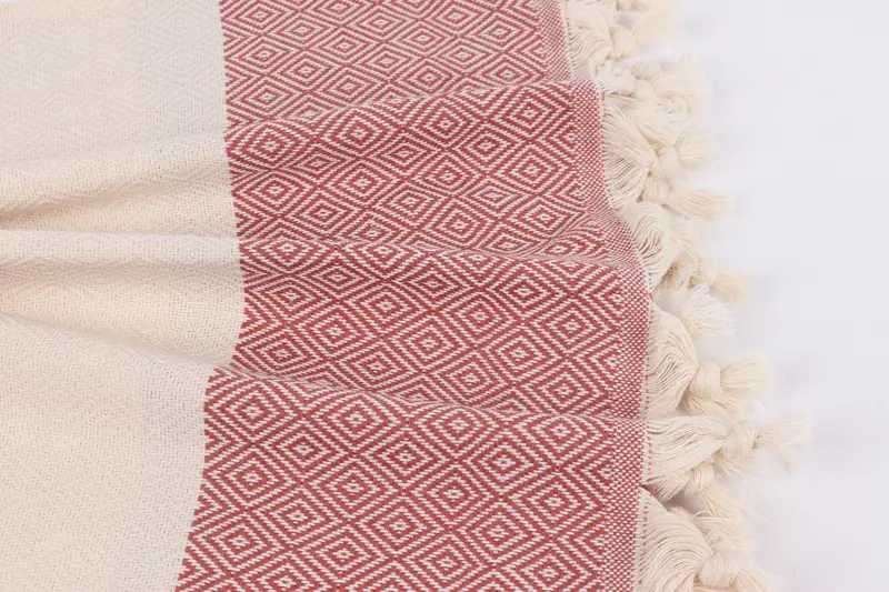 70x40 Cotton Diamond Towel, Thin towel, Luxury towel, Bachelor Party Favors, Family Gift, Bachelorette Party Decorations, Family Gift Basket - 8